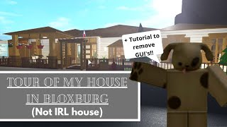 Tour of My house in Bloxburg   Tutorial to hide GUI's