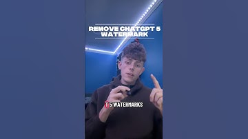 Remove ChatGPT 5 Watermarks in 30 seconds | Quick and Easy Hack #shorts
