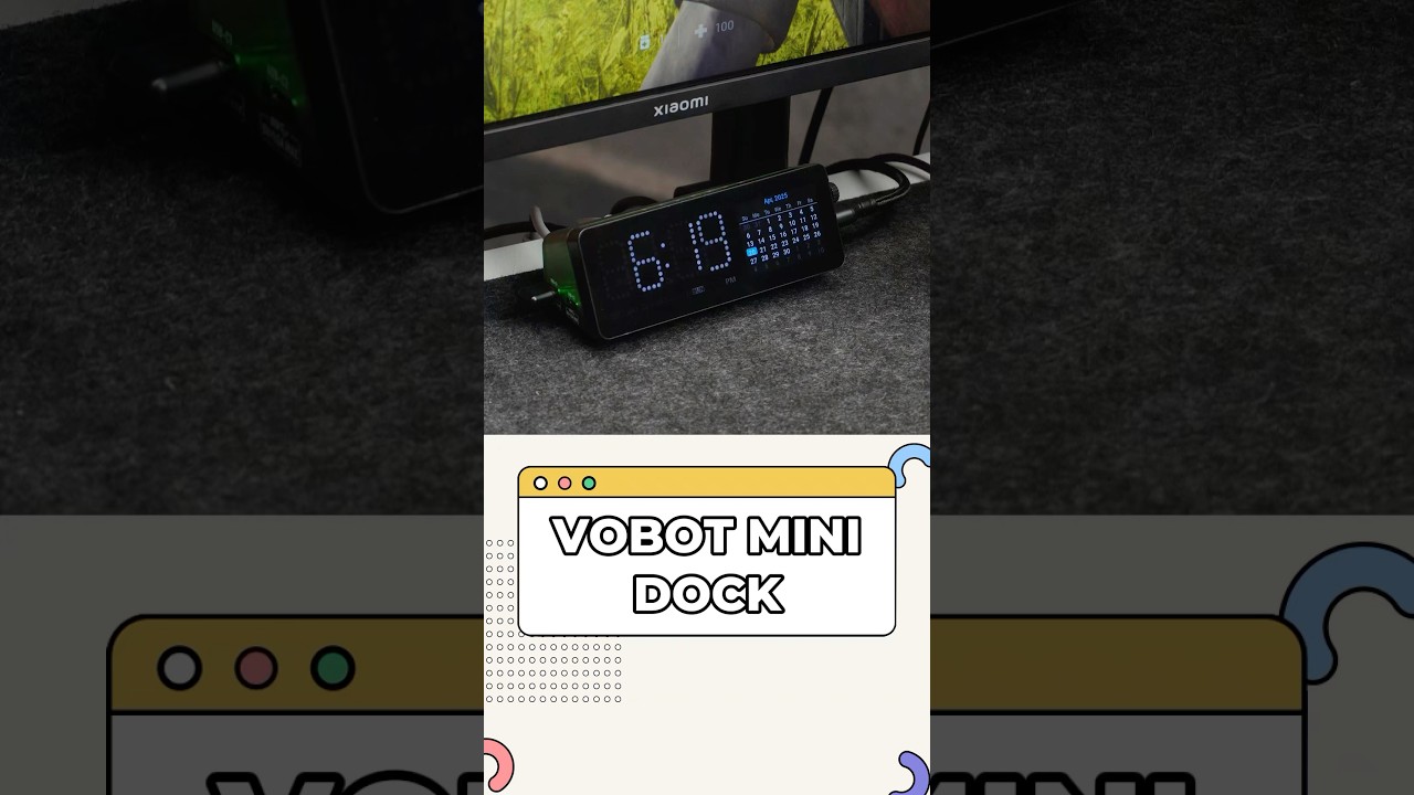 Vobot Mini Dock - Hub Laptop Thông Minh Tốt Nhất