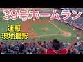 39号弾丸ソロホームラン‼︎ 大谷翔平選手ファンの少年が全身で大喜び‼︎【第1打席・1番DH・大谷翔平選手】対ヒューストン・アストロズ第2戦 @エンジェル・スタジアム【現地撮影】8/14/2021