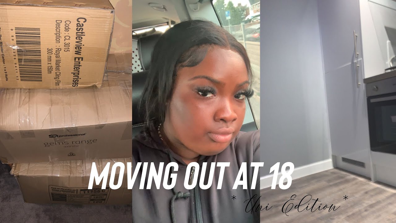 VLOG : MOVING OUT AT 18 + EMPTY APARTMENT TOUR | *Uni Edition*