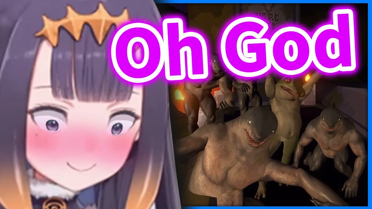 Oh God, Ina can't show this on Stream!【HololiveEN】