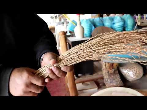 العسو عذق النخلة الجاف