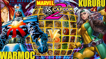 MvC2 Mvci Umvc3 WARMOC vs KURURU pt 2