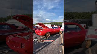 Chevy Camaro on gold Dayton wire wheels
