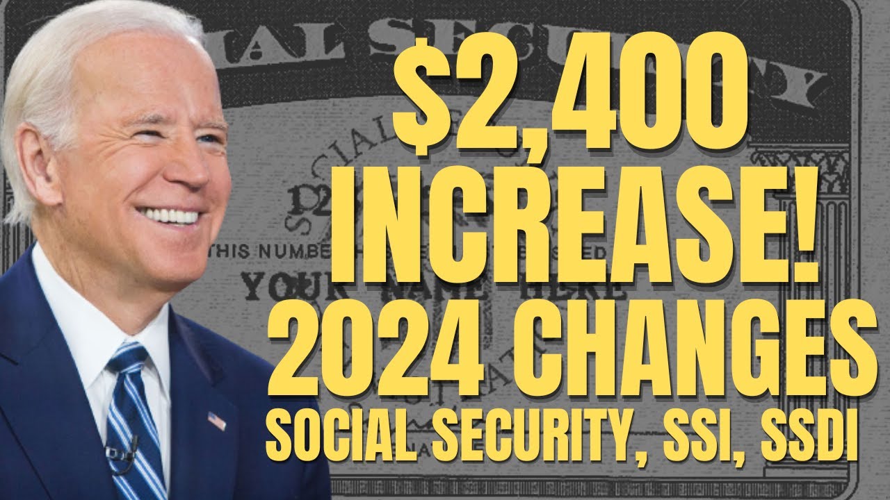 $2400 INCREASE For Social Security Beneficiaries | BIG Changes For ...
