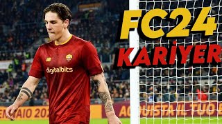 ROMA MAÇI! ŞAMPİYONLAR LİGİ - FC 24 KARİYER #74