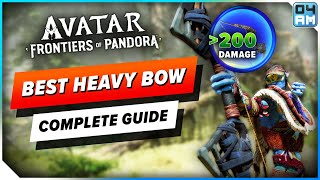 The BEST Heavy Bow in Avatar Frontiers of Pandora  - Complete So'lek Survivor Heavy Bow Guide