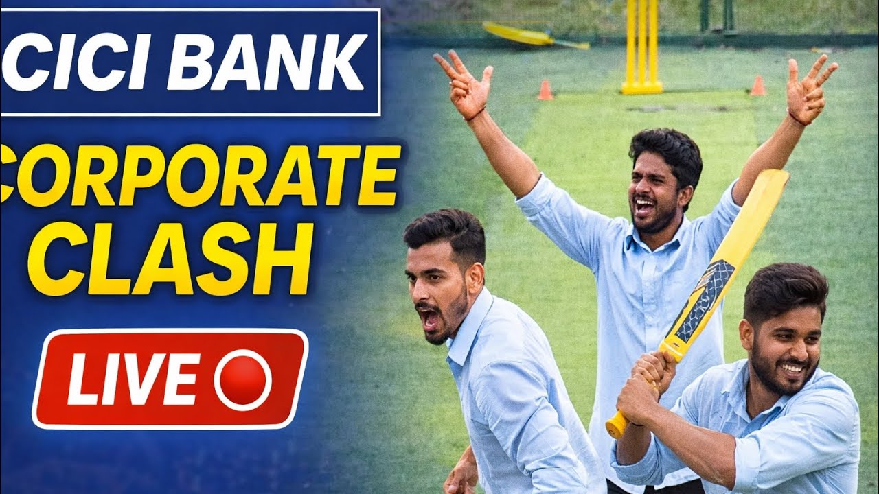 Corporate power meets cricket passion! 🏏ICICI Bank Team LIVE at Box Cricket Dakor🔴 