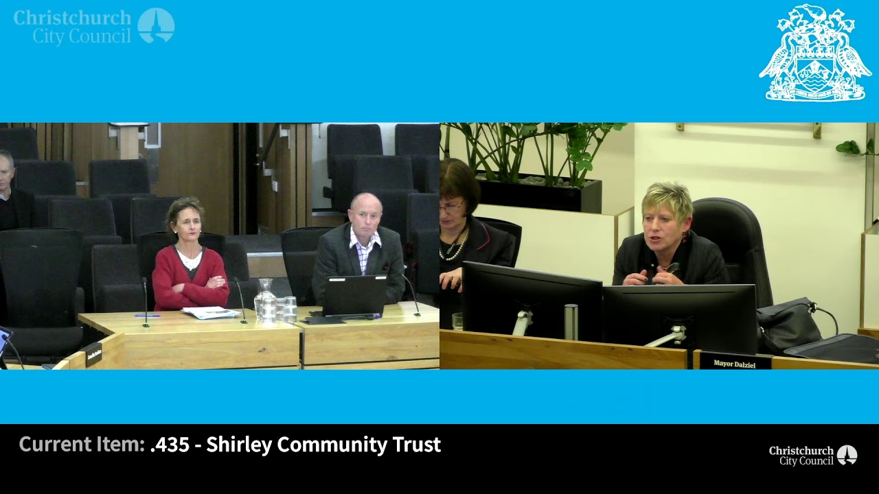 14.05.18 - Item 3 - Verbal Submissions - Shirley Community Trust