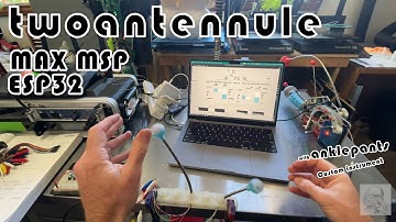 Anklepants : Two - Antennule  / input tests Max Msp ESP32