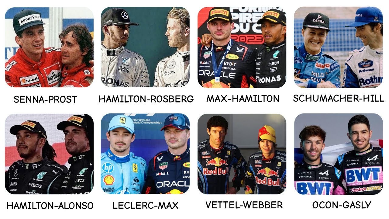 Every F1 Rivalry That Turned Personal Explained in 13 Minutes - YouTube