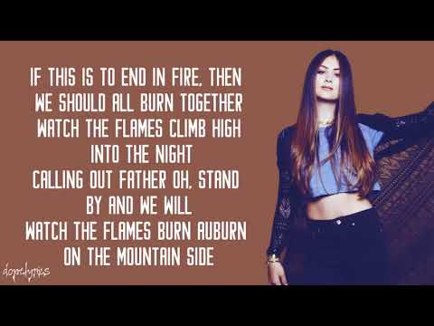 I See Fire - Ed Sheeran (Cover By Jasmine Thompson)(Lyrics)