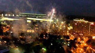 Centennial Olympic Park July 4th Fireworks 2011 part two