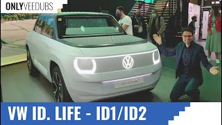 VW ID Life - 20,000 $ Volkswagen EV that shows the Small Electric VW ID2 or VW ID1