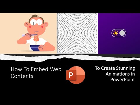 How To Embed Web Contents in PowerPoint To Create Stunning Animations