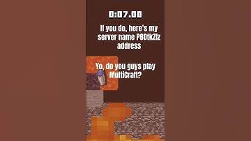 Make sure to join my MultiCraft server # #MultiCraft