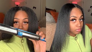 Flat Ironing My Hair | Mini Review on Babyliss Pro Nano Titanium Optima 3000