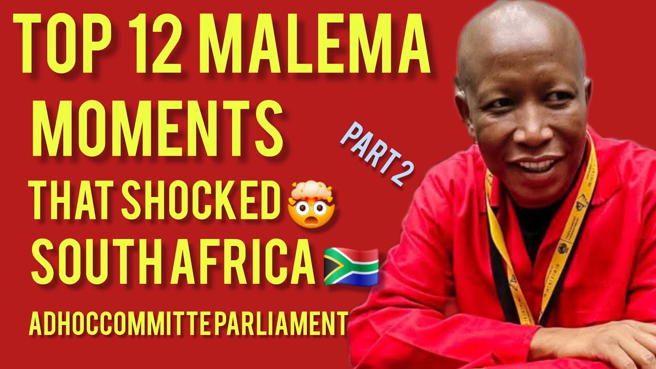 Top 12 Julius Malema Moments That Shook South Africa 🇿🇦😂 | Ad Hoc Committee Highlights 