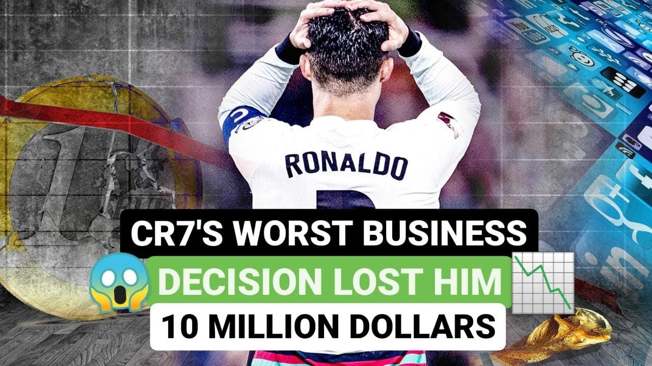 🔥 Cristiano Ronaldo’s worst business 🤑 decision lost him 10 million dollars 📉💰