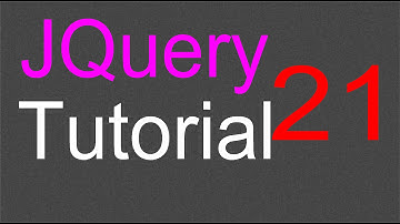 JQuery Tutorial for Beginners - 21 - Load event