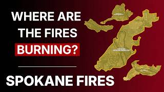 Spokane Area Fires Update & Forecast | Old Trails Fire | Autumn Lane Fire | Fairview Fire