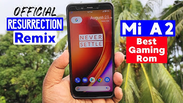 Official Resurrection Remix OS for Mi A2 | The Legend is BACK! Best Gaming Rom for Mi A2