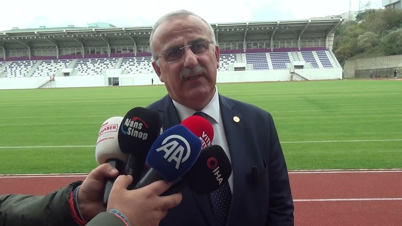 Sinop Şehir Stadyumu yüzde 99 hazır