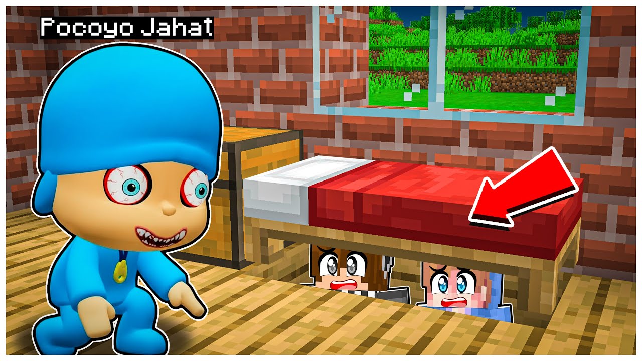 FRANZ & JOJO SEMBUNYI DI BAWAH TANAH DARI BOCIL JAHAT di MINECRAFT