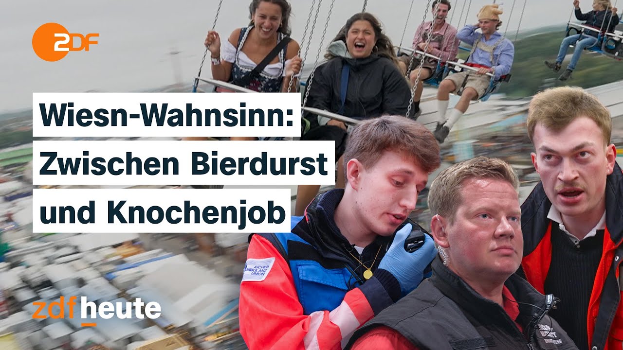 Reportage: So viele Notfälle wie nie zum Wiesn-Start - Ein Blick hinter die Kulissen