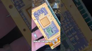 Show me somthing better in the Ewaste industry ! #ewaste #circuitboards #goldplated #pcbs #gold