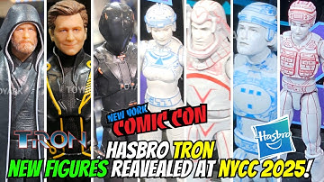 Hasbro Haslab Tron New Figures Revealed At NYCC 2025!
