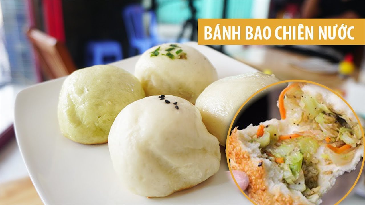 Bánh bao chiên nước cực hot ở Sài Gòn