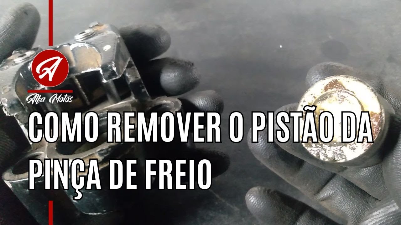 COMO REMOVER O PISTÃO DA PINÇA DE FREIO