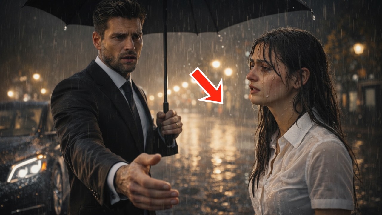 A Mafia Boss Saw a Crying Waitress in the Rain — What He Did Next Changed Everything