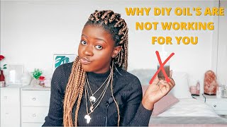 WHY DIY HAIR GROWTH OILS WON&#39;T WORK FOR YOU | THE BEST DIY OIL FOR YOUR HAIR
