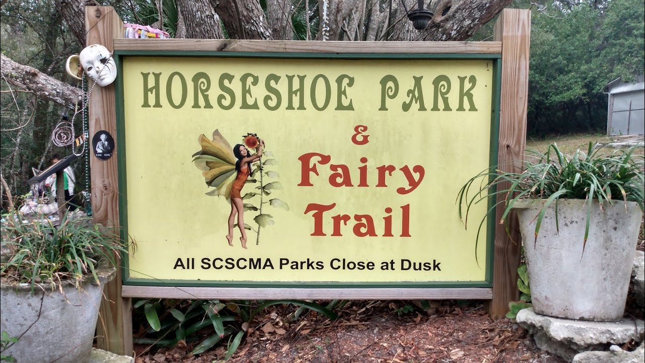 Horseshoe Park and Fairy Trail Cassadaga Florida YouTube
