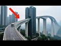 استقل حافلة على أغرب جسر علوي في الصين مكون من 30 طابق ا في تشونغتشينغ 