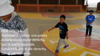 Plan de clase de educación física para grado primero