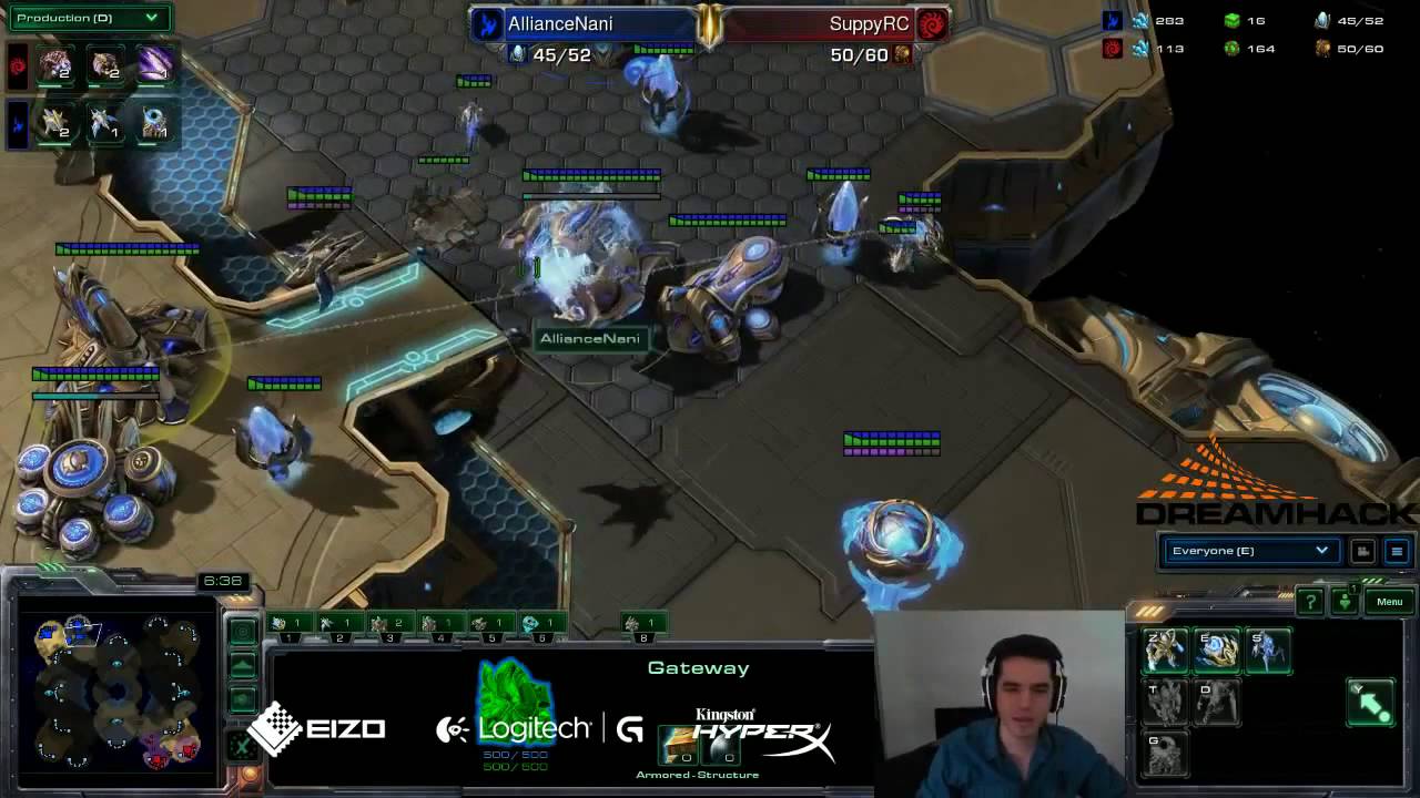 SC2 Naniwa vs Suppy Game 2 PvZ Starcraft 2 gameplay