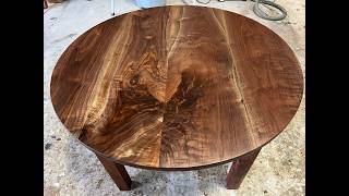 Building A Walnut Dining Table