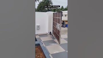 Automation Solutions for Swing Gates #namakkal #automation #construction #swinggate