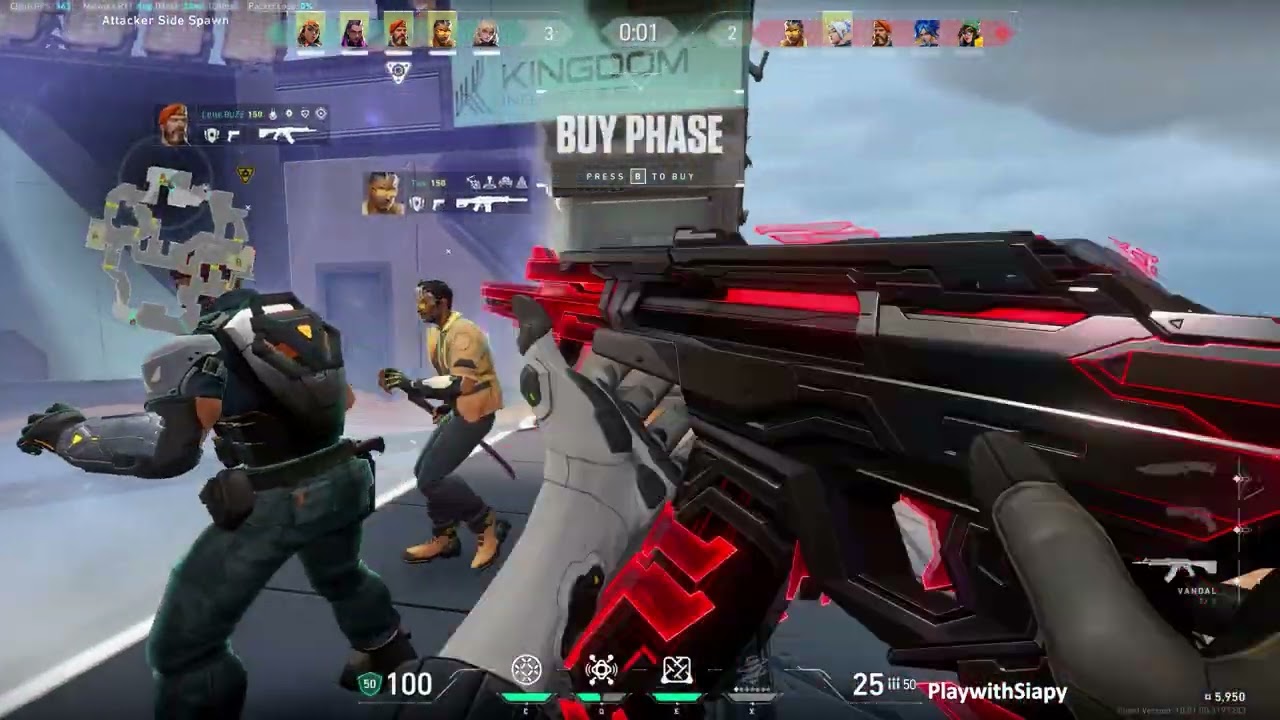 Valorant | Deadlock Fracture Full Gameplay | Road to Immortal | V25 Act RANK