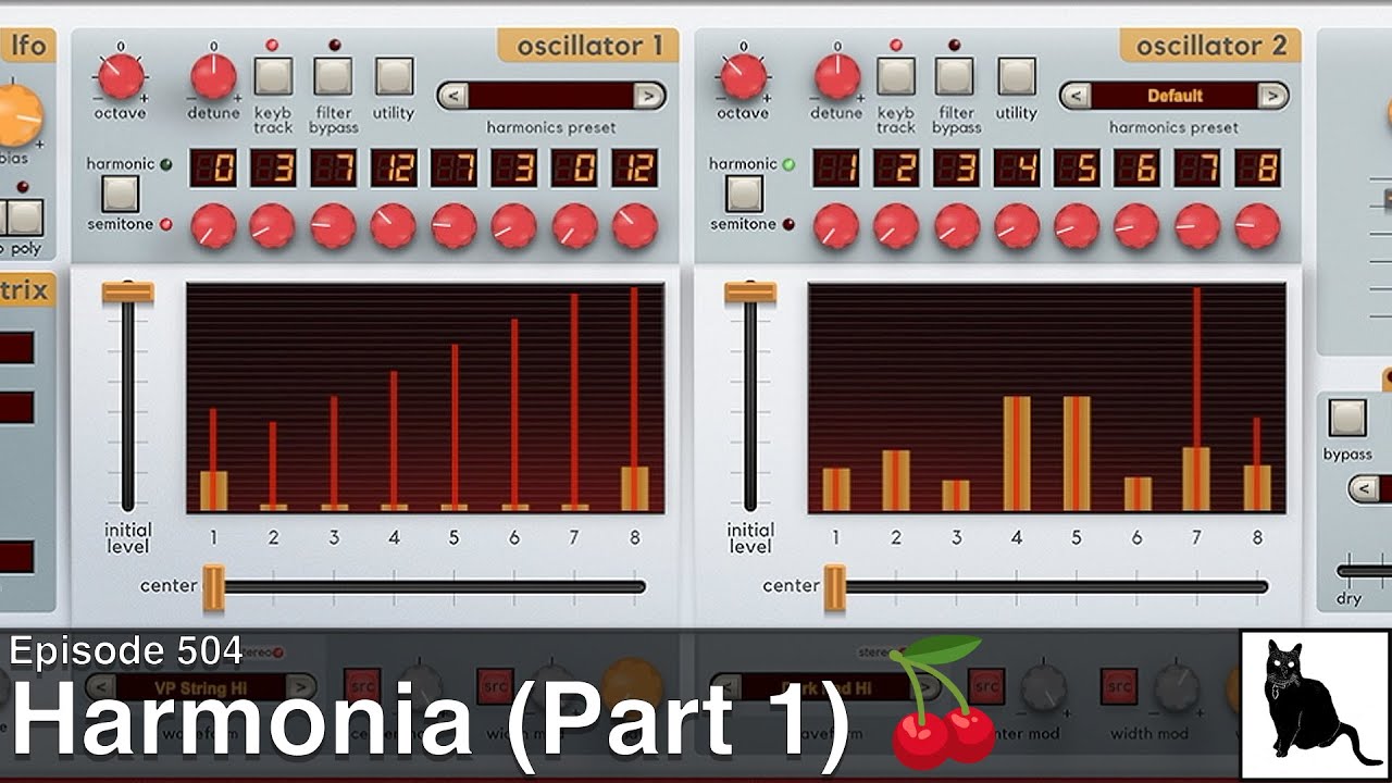 Cherry Audio Harmonia Part 1: Harmonic Interpolated Scanning
