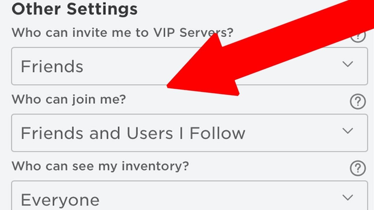 How To Turn Your Join Off In Roblox Change Privacy Settings On Roblox Youtube - how to turn off auto joining friends games roblox