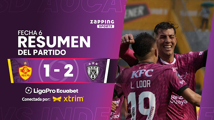 SD Aucas 1 - 2 Independiente del Valle / Fecha 6 / LigaPro Ecuabet conectada por Xtrim