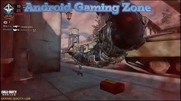 CALL OF DUTY | TEAM DEATHMATCH-STANDOFF | ANDROID GAMEPLAY || Android Gaming Zone