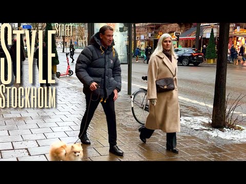 Beautiful Scandinavian Street Fashion Winter Fashion Trends 2025 Stockholm Street Style