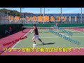 【リターンを制する者は試合を制す!!】リターンの意識&コツ!!~How to hit Service Return?~