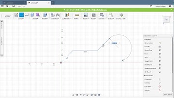 Tangent Line Shortcut Tutorial Autodesk Fusion